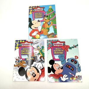 Merrigold Disneys Toontown 3 Mickey Christmas Books Alphabet 12 Days Night PB